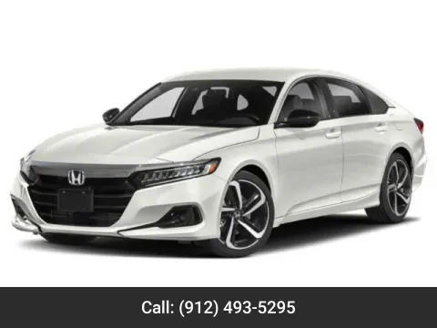 Blue 2022 Honda Accord Sedan Sport for sale in Douglas, GA