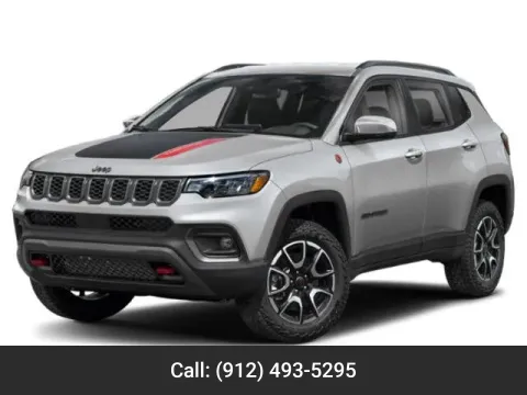 Silver 2023 Jeep Compass Trailhawk for sale in Douglas, GA