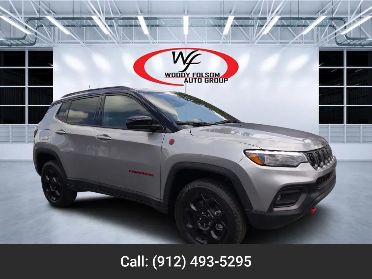 Silver 2023 Jeep Compass Trailhawk for sale in Douglas, GA