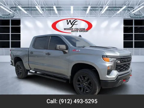 Gray 2023 Chevrolet Silverado 1500 Custom Trail Boss for sale in Douglas, GA