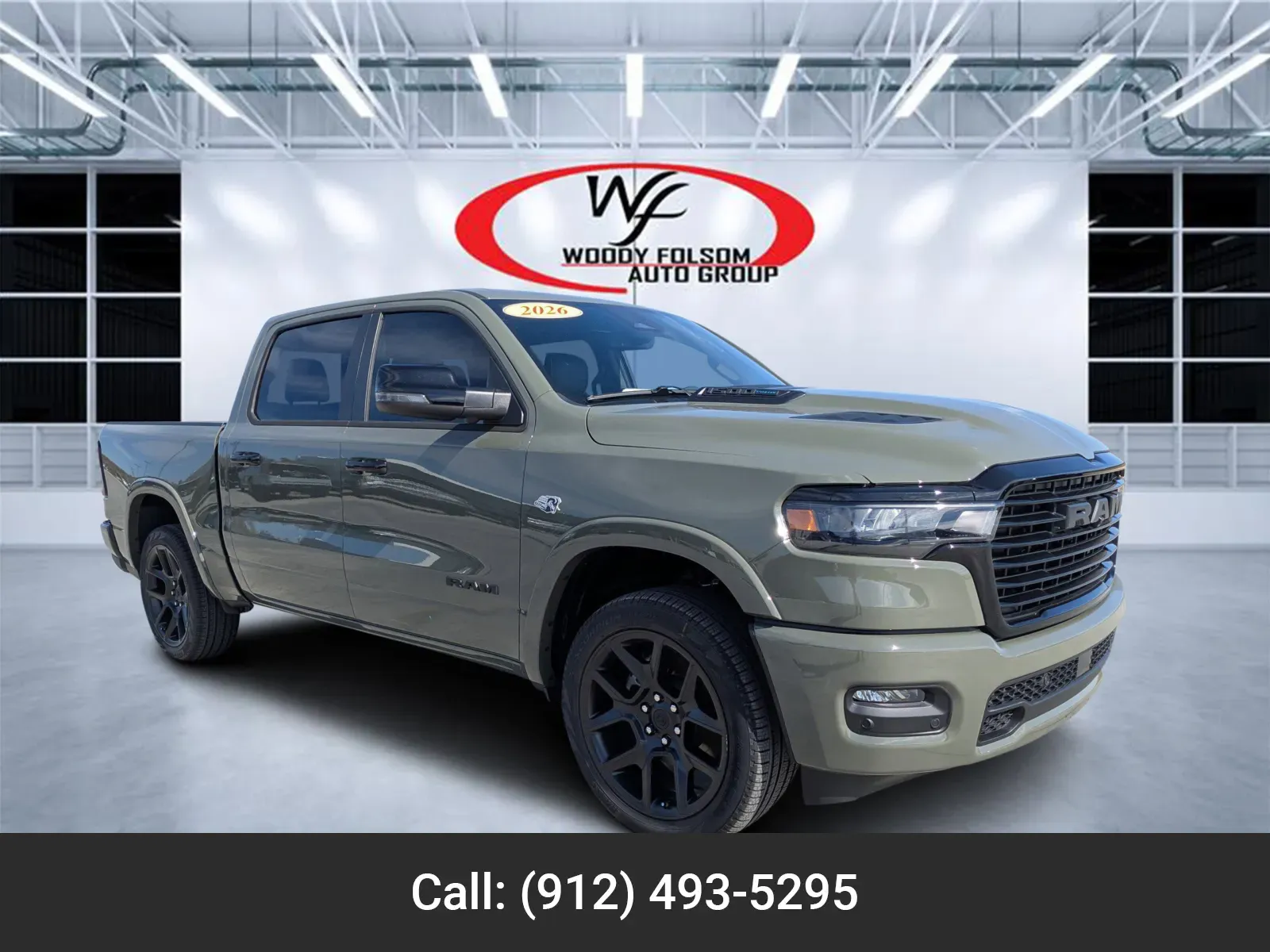 Green 2026 Ram 1500 Laramie for sale in Douglas, GA