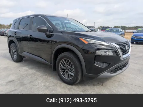 Black 2023 Nissan Rogue S for sale in Douglas, GA