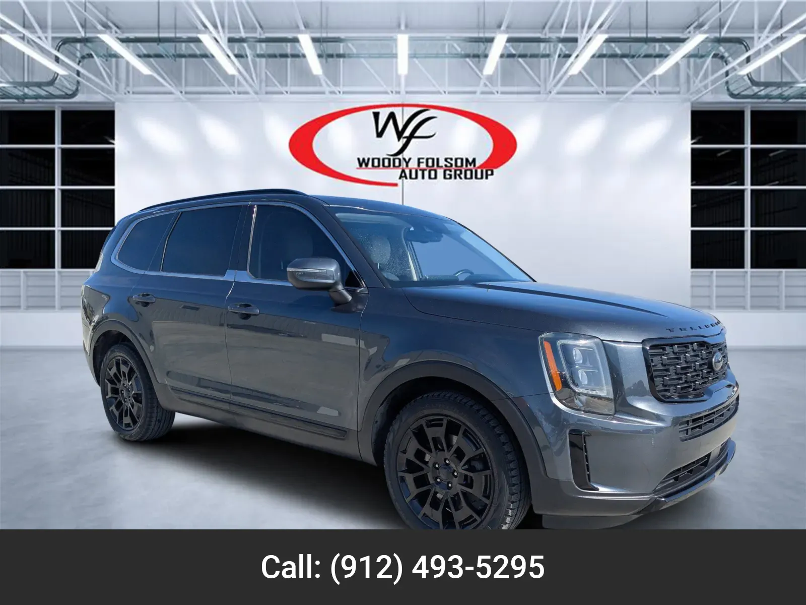 Gray 2021 Kia Telluride EX for sale in Douglas, GA