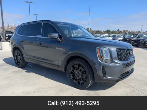 Gray 2021 Kia Telluride EX for sale in Douglas, GA