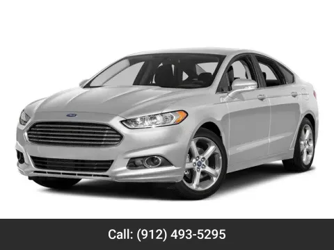 White 2016 Ford Fusion S for sale in Douglas, GA