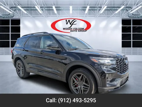 Black 2025 Ford Explorer ST-Line for sale in Douglas, GA