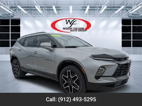 Gray 2023 Chevrolet Blazer RS for sale in Douglas, GA
