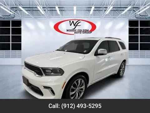 White 2021 Dodge Durango Citadel for sale in Douglas, GA