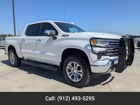 White 2022 Chevrolet Silverado 1500 LTZ for sale in Douglas, GA