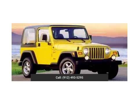 Black 2000 Jeep Wrangler Sport for sale in Douglas, GA