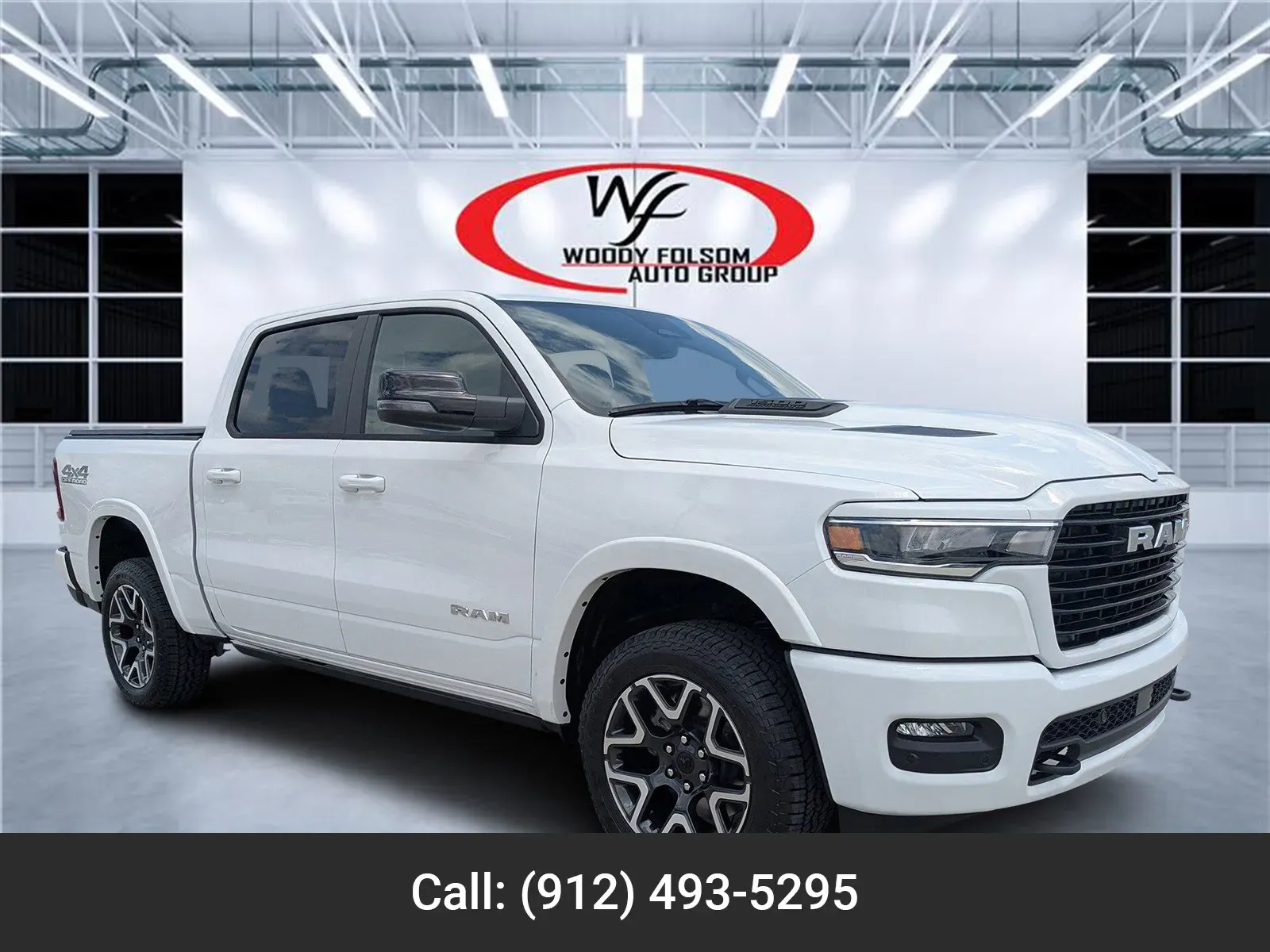 White 2026 Ram 1500 Laramie for sale in Douglas, GA