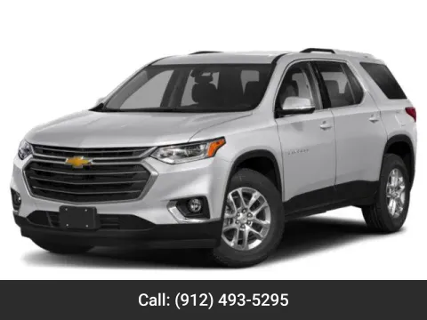 White 2018 Chevrolet Traverse LT Cloth for sale in Douglas, GA