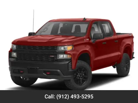 White 2021 Chevrolet Silverado 1500 Custom Trail Boss for sale in Douglas, GA
