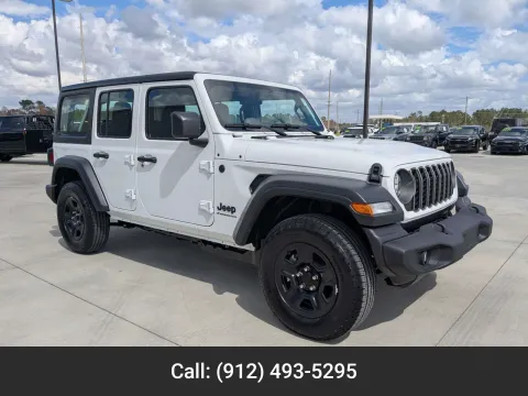 White 2026 Jeep Wrangler Sport for sale in Douglas, GA