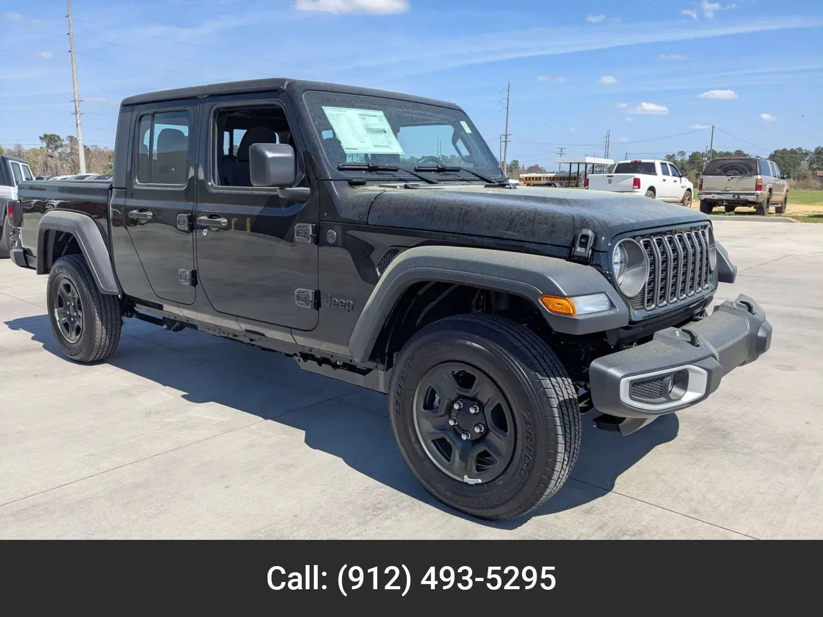 Black 2026 Jeep Gladiator Sport for sale in Douglas, GA