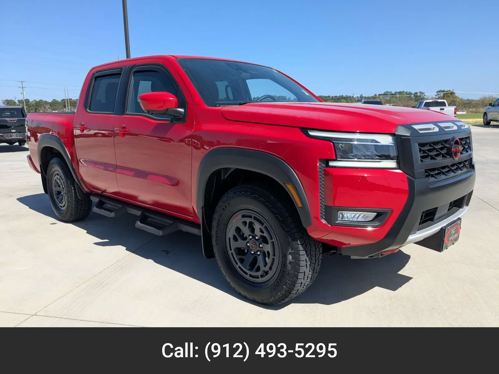 Red 2025 Nissan Frontier PRO-4X for sale in Douglas, GA