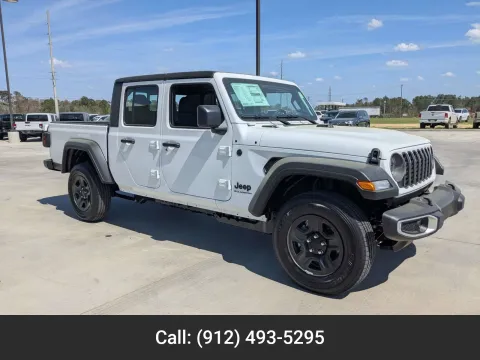 White 2026 Jeep Gladiator Sport for sale in Douglas, GA
