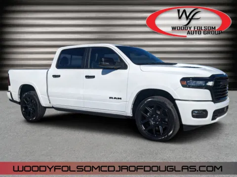 White 2025 Ram 1500 Laramie for sale in Douglas, GA