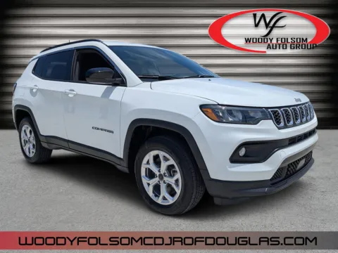 White 2025 Jeep Compass Latitude for sale in Douglas, GA