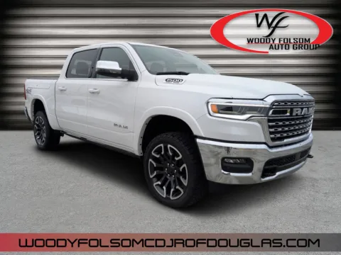White 2025 Ram 1500 Longhorn for sale in Douglas, GA