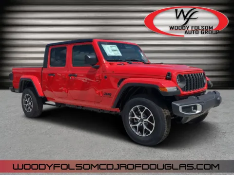 Red 2024 Jeep Gladiator Sport S for sale in Douglas, GA