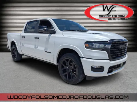 White 2025 Ram 1500 Laramie for sale in Douglas, GA