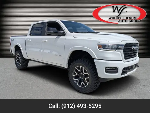 White 2026 Ram 1500 Laramie for sale in Douglas, GA