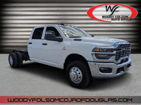 White 2025 Ram 3500 Chassis Cab Tradesman for sale in Douglas, GA