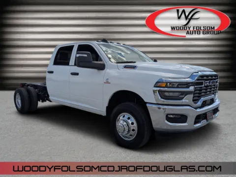 White 2025 Ram 3500 Chassis Cab Tradesman for sale in Douglas, GA