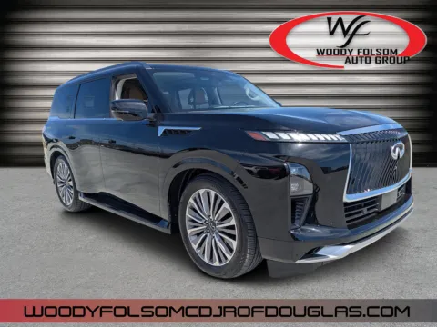 Black 2025 INFINITI QX80 SENSORY for sale in Douglas, GA