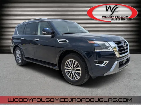 Blue 2024 Nissan Armada SL for sale in Douglas, GA