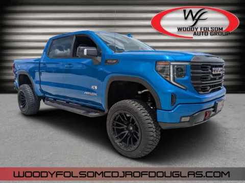 Blue 2023 GMC Sierra 1500 AT4X for sale in Douglas, GA