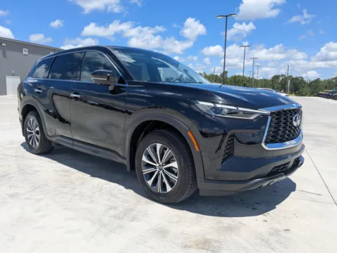 Photos of 2024 INFINITI QX60 PURE for sale in Douglas, GA at Woody Folsom CDJR of Douglas