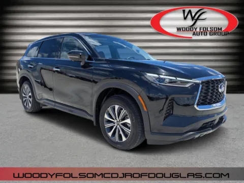 Black 2024 INFINITI QX60 PURE for sale in Douglas, GA