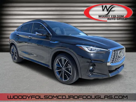Black 2023 INFINITI QX55 SENSORY for sale in Douglas, GA