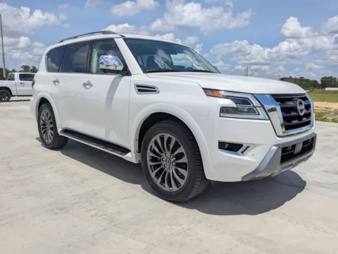 Photos of 2024 Nissan Armada Platinum for sale in Douglas, GA at Woody Folsom CDJR of Douglas