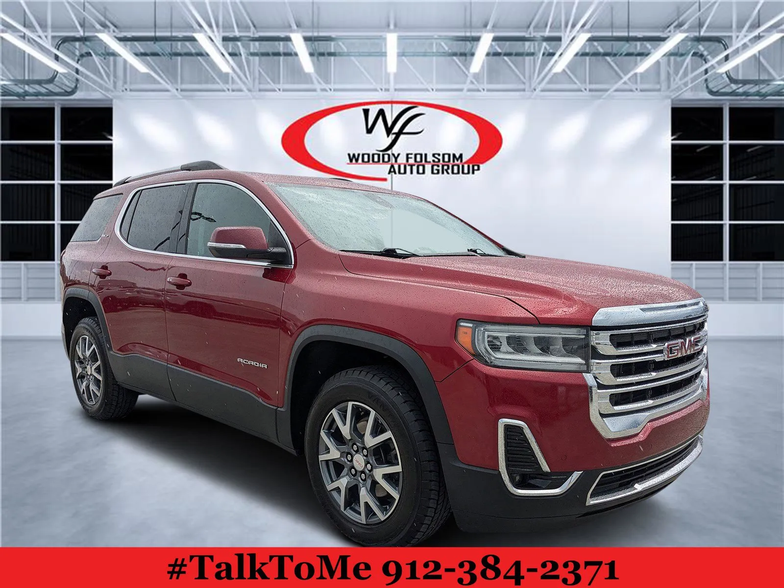 Red 2023 GMC Acadia SLT for sale in Douglas, GA