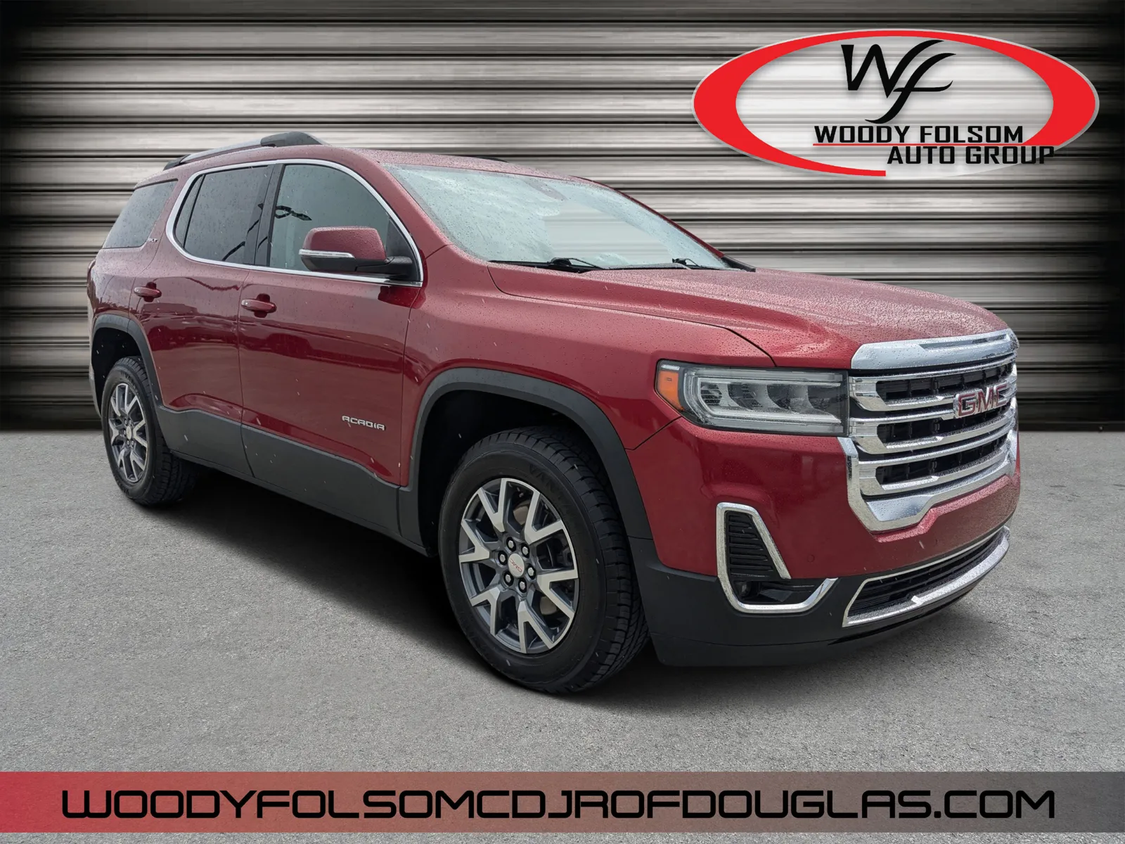 Red 2023 GMC Acadia SLT for sale in Douglas, GA