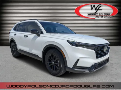 White 2024 Honda CR-V Hybrid Sport for sale in Douglas, GA