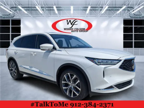 White 2022 Acura MDX w/Technology Package for sale in Douglas, GA