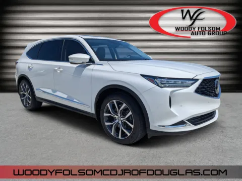 White 2022 Acura MDX w/Technology Package for sale in Douglas, GA