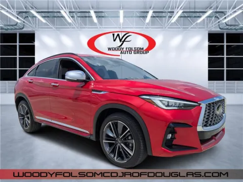 Red 2025 INFINITI QX55 SENSORY for sale in Douglas, GA