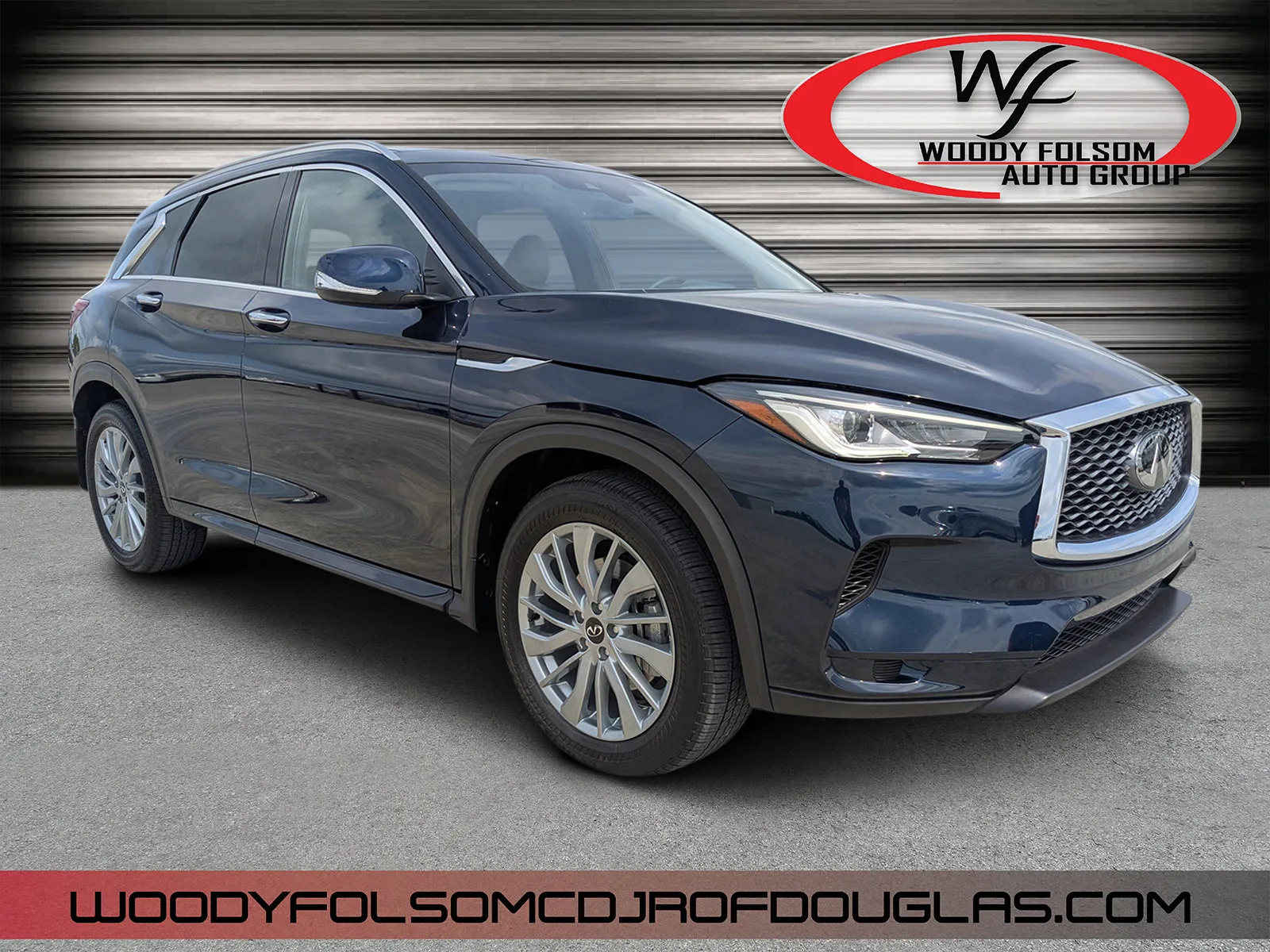 Blue 2024 INFINITI QX50 LUXE for sale in Douglas, GA