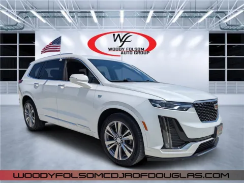 White 2024 Cadillac XT6 AWD Premium Luxury for sale in Douglas, GA