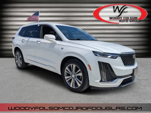 White 2024 Cadillac XT6 AWD Premium Luxury for sale in Douglas, GA