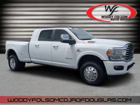 White 2023 Ram 3500 Longhorn for sale in Douglas, GA