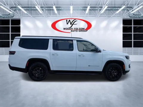 Photos of 2025 Jeep Wagoneer L Series II Carbide for sale in Douglas, GA at Woody Folsom CDJR of Douglas
