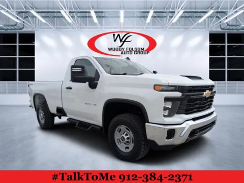 White 2024 Chevrolet Silverado 2500HD Work Truck for sale in Douglas, GA