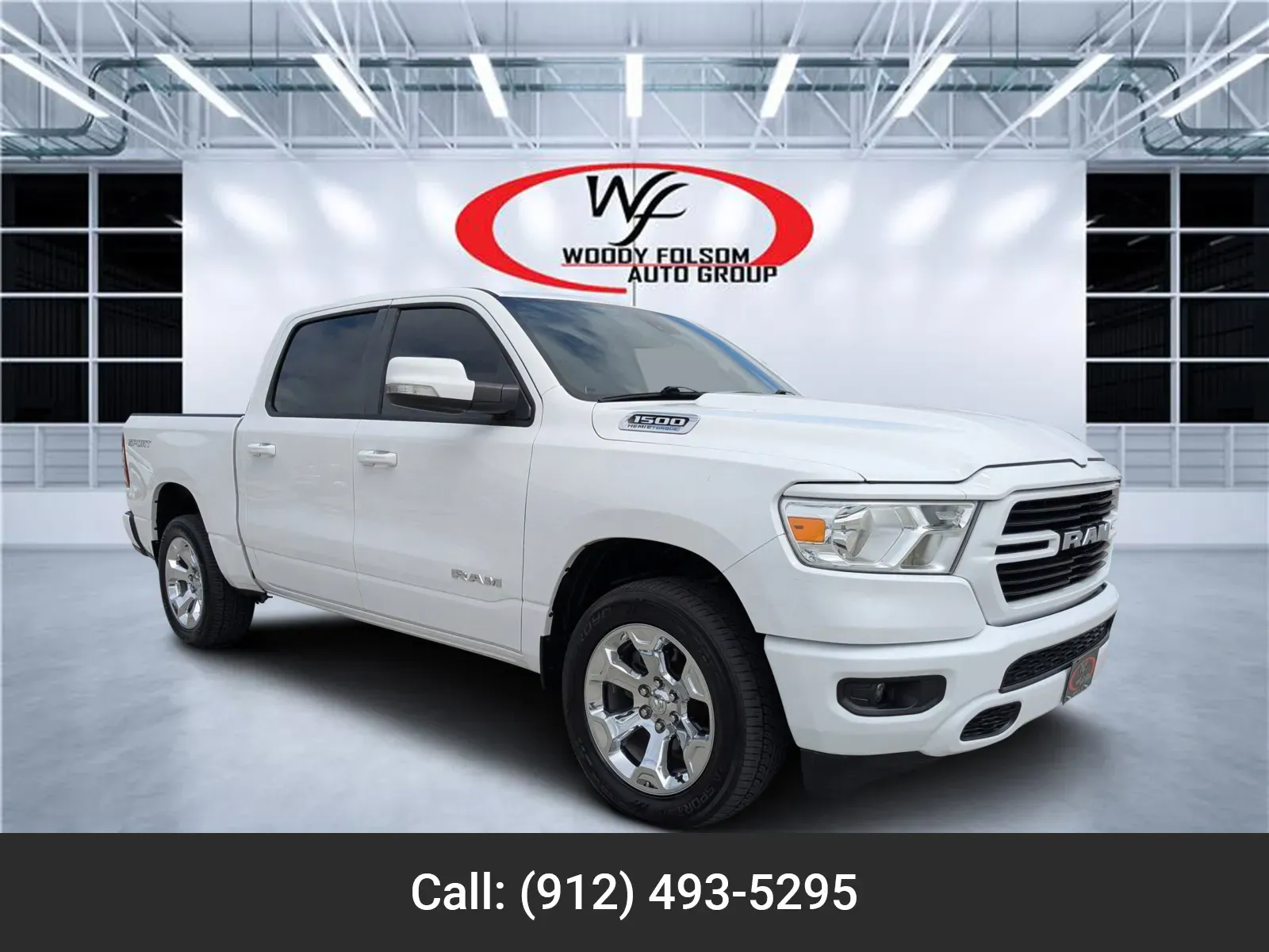 White 2021 Ram 1500 Big Horn for sale in Douglas, GA