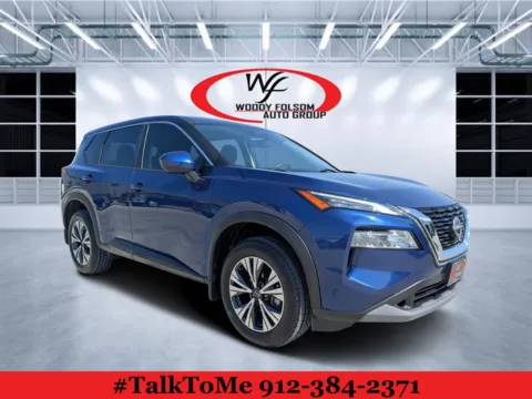 Blue 2023 Nissan Rogue SV for sale in Douglas, GA